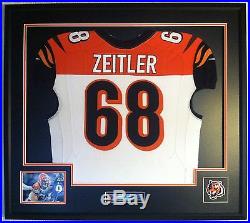 (1) Premium Game Used/Worn/Issued NFL NCAA Football Jersey Framing