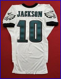 #10 DeSean Jackson of Philadelphia Eagles NFL Locker Room Game Issued Jersey