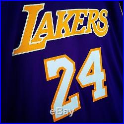 100% Authentic Adidas Kobe Bryant Lakers 07 08 Game Issued Jersey Sz 50