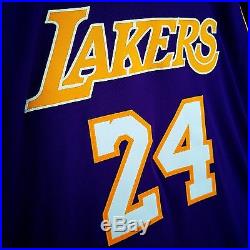 100% Authentic Adidas Kobe Bryant Lakers 07 08 Team Issued Pro Cut Game Jersey