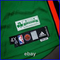 100% Authentic Amare Stoudamire St. Patrick's Day Knicks Game Issued Jersey
