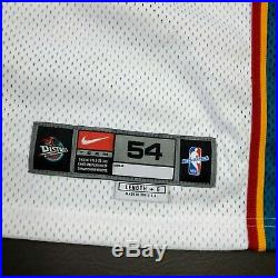 100% Authentic Ben Wallace Nike 00 01 Pistons Game Issued Jersey worn used