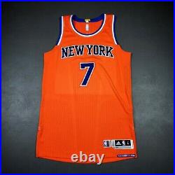 100% Authentic Carmelo Anthony 2014 Knicks Game Issued Jersey Size L+2 Mens