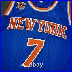 100% Authentic Carmelo Anthony Knicks Game Issued Jersey Size L+2 Mens
