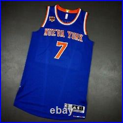 100% Authentic Carmelo Anthony Nueva York Knicks Game Issued Jersey Size L+2