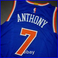 100% Authentic Carmelo Anthony Nueva York Knicks Game Issued Jersey Size L+2