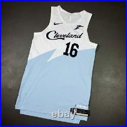 100% Authentic Cedi Osman Cavaliers Earned City Game Issued Jersey 46+4 L