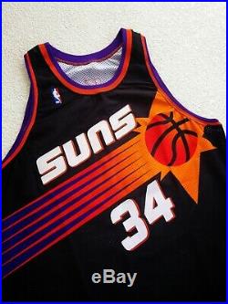 100% Authentic Charles Barkley Champion 94 95 Suns Game Worn Jersey Issued Used