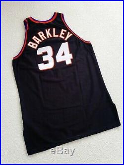 100% Authentic Charles Barkley Champion 94 95 Suns Game Worn Jersey Issued Used
