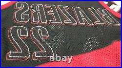 100% Authentic Clyde Drexler Portland Blazers Game Jersey 44 issued pro cut