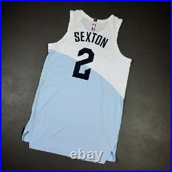 100% Authentic Collin Sexton Nike Cavaliers Earned City Game Issued Jersey