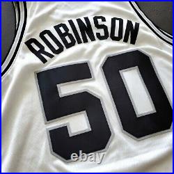 100% Authentic David Robinson Nike 01 02 Spurs Game Issued 911 Jersey 50+4 Mens