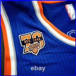 100% Authentic Derrick Rose 2015 Knicks Game Issued Jersey Size XL+2