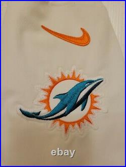 100% Authentic Game Issued Miami Dolphins Nike Jersey Men's XL 46 Blank