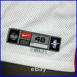 100% Authentic Grant Hill Nike 99 00 Detroit Pistons Game Issued Jersey 48+4