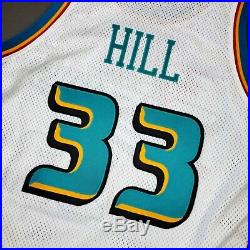 100% Authentic Grant Hill Nike 99 00 Detroit Pistons Game Issued Jersey 48+4