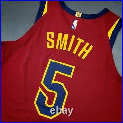 100% Authentic JR Smith Nike Cavaliers Game Issued Jersey Size 50+4 XL Mens