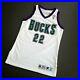 100-Authentic-Johnny-Newman-Champion-95-96-Bucks-Game-Worn-Used-Issued-Jersey-01-fqss