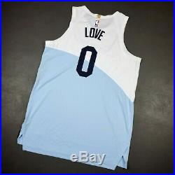 100% Authentic Kevin Love Nike Cavaliers Earned City Game Issued Jersey XL 52+4