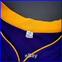 100% Authentic Kobe Bryant Adidas 2010 LA Lakers Game Issued Jersey 3XL worn