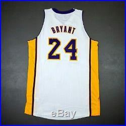 100% Authentic Kobe Bryant Adidas 2012 LA Lakers Game Issued Jersey 3XL+2