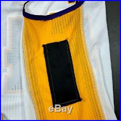 100% Authentic Kobe Bryant Adidas 2012 LA Lakers Game Issued Jersey 3XL+2
