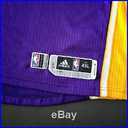 100% Authentic Kobe Bryant Adidas LA Lakers Game Worn Used Issued Jersey