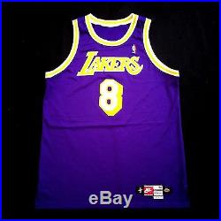 100% Authentic Kobe Bryant Nike Lakers 98 99 Away Game Issued Jersey worn used