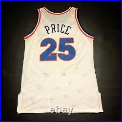 100% Authentic Mark Price Champion 92 93 Cavaliers Game Issued Jersey 42+2 M L