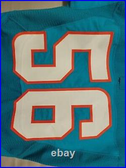 100% Authentic Nike 2014 Miami Dolphins Team Issued Game Issued Jersey M-L 44