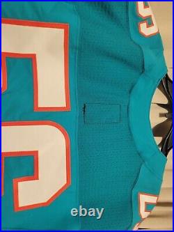 100% Authentic Nike 2014 Miami Dolphins Team Issued Game Issued Jersey M-L 44