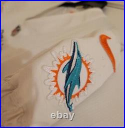 100% Authentic Nike 2018 Miami Dolphins Game Issued Game Used Jersey L-XL 46