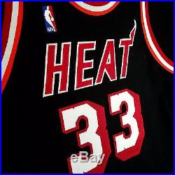 100% Authentic Nike Alonzo Mourning Game Issued Heat Jersey Size 50