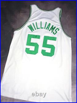 100% Authentic Nike Boston Celtics Eric Williams Game Issued Jersey Pro Cut 52+3