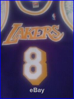 100% Authentic Nike Kobe Bryant Lakers rookie Team Issued Game Jersey size 44