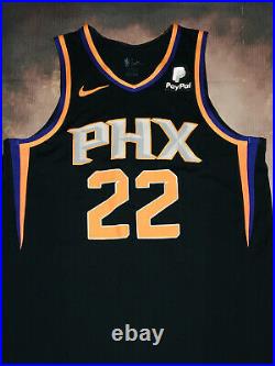 100% Authentic Nike Phx Suns DeAndre Ayton Statement Jersey Game Issued Pro Cut