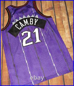 100% Authentic Nike Raptors Marcus Camby Game Issued Jersey SZ 50+3 Pro Cut