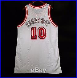 100% Authentic Nike Tim Hardaway Game Issued Heat Jersey Size 48