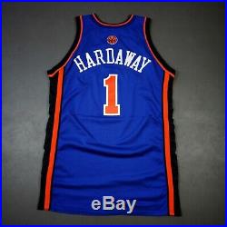 100% Authentic Penny Hardaway 2003 2004 NY Knicks Game Issued Jersey 48