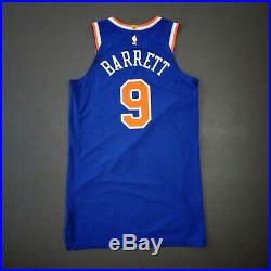 100% Authentic RJ Barrett Nike Knicks Game Issued Jersey Size 48+6 worn used