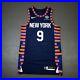 100-Authentic-RJ-Barrett-Nike-NY-Knicks-City-Game-Issued-Jersey-Size-46-4-01-dkx