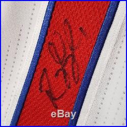 100% Authentic Reggie Jackson Game Issued Signed Autographed Pistons NBA Jersey