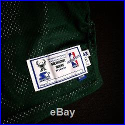 100% Authentic Starter Ray Allen 97 98 Bucks Game Issued Jersey Size 42