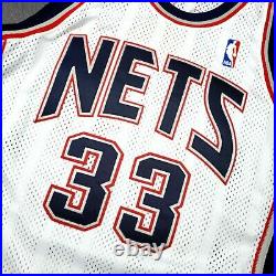 100% Authentic Stephon Marbury Champion 99 00 Nets Game Worn Issued Jersey 44+4