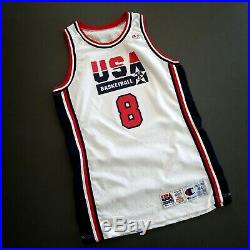 100% Authentic Steve Smith Champion 1994 USA Olympic Game Issued Worn Jersey