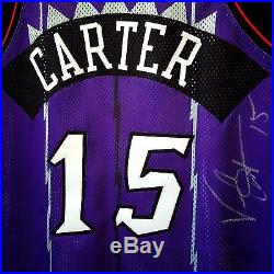 100% Authentic Vince Carter Nike Game Issued Raptors Autographed Signed Jersey