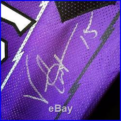 100% Authentic Vince Carter Nike Game Issued Raptors Autographed Signed Jersey