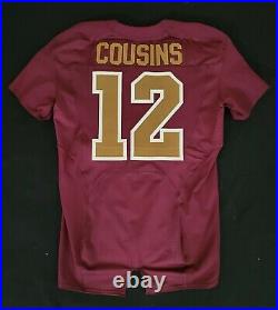 #12 Kirk Cousins of Washington Redskins NFL Alternate Game Issued Jersey