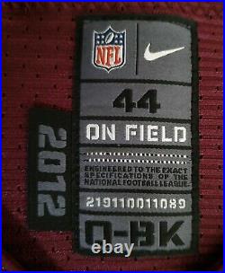 #12 Kirk Cousins of Washington Redskins NFL Alternate Game Issued Jersey