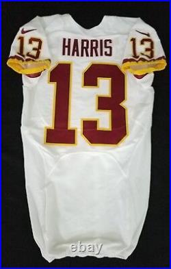 #13 Maurice Harris of Washington Redskins NFL Locker Room Game Issued Jersey